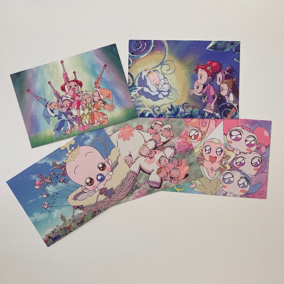 Ojamajo Doremi Postcards Set of 5 - Picture 3 of 3